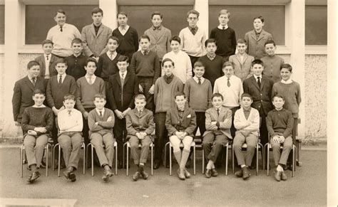 Photo de classe 4 de 1963 Lycée Gay Lussac Copains d avant