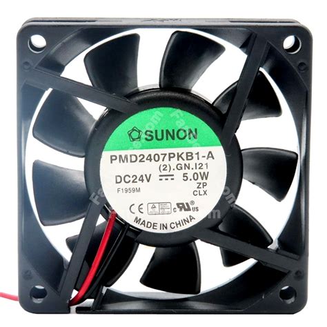 Sunon Pmd Pkb A Dc V W Wires Wires Axial Cooling Fan