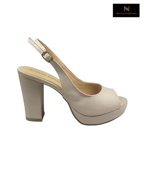 Jual Nicholas Edison Nicholas Edison Heel Leah Nude Original
