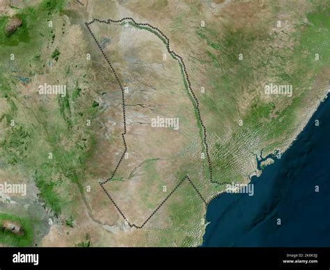 Tana River, county of Kenya. High resolution satellite map Stock Photo - Alamy