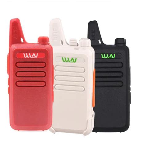 Wln Kd C W Portable Two Way Walkie Talkie Radio Uhf Mhz