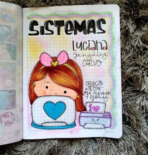 Pin De Patry CM En Decora Tus Cuadernos Marcacion De Cuadernos