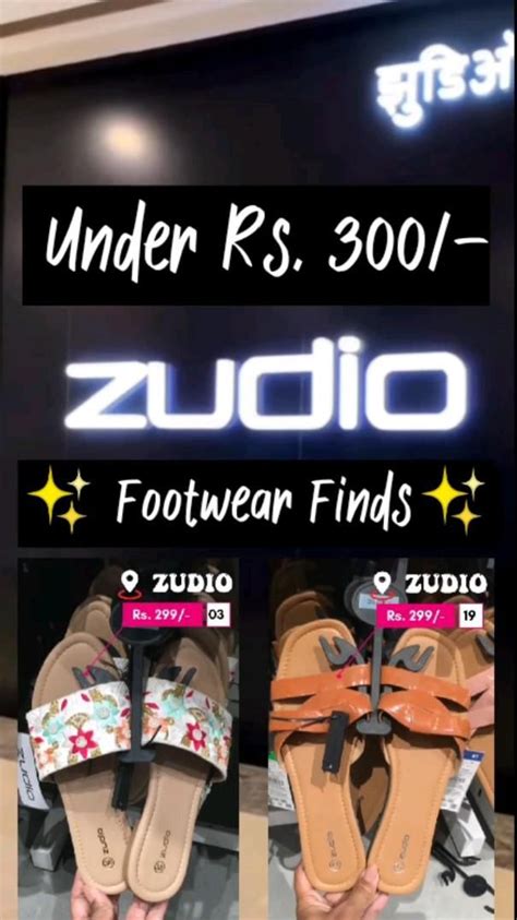 Zudio Footwear Finds Under Rs 300 Zudio Zudiofinds