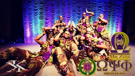 Omega Psi Phi Mighty Mu Zeta Chapter Fall New Initiate