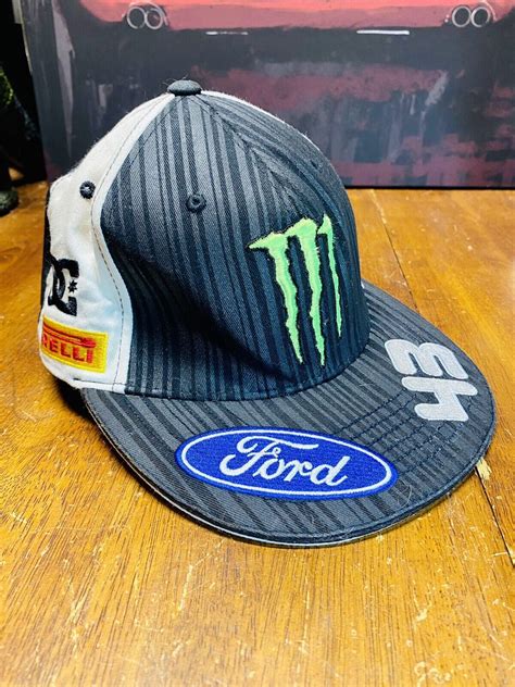 RARE KEN BLOCK Monster Energy Ford Pirelli DC Fitted … - Gem