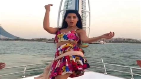 Nora Fatehi Celebrates Her 31st Birthday On Yacht Watch Her Latest