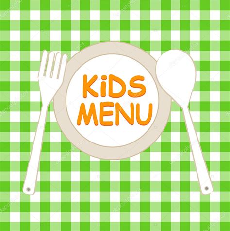 Kids Menu Template