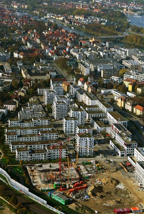 Luftbild Regensburg Baustelle Zum Neubau Eines Wohn Und