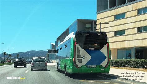 540 EMT Palma De Mallorca Iveco Urbanway 12 GNC Con Carroc Flickr