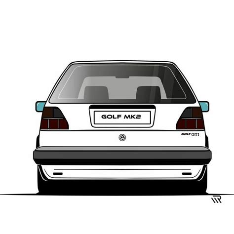 Stl File Golf Gti Mk2・3d Printing Design To Download・cults