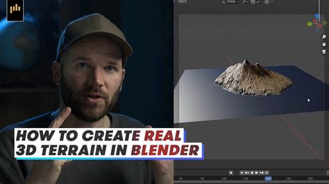 How To Create Real 3D Terrain In Blender No Plugins PremiumBeat