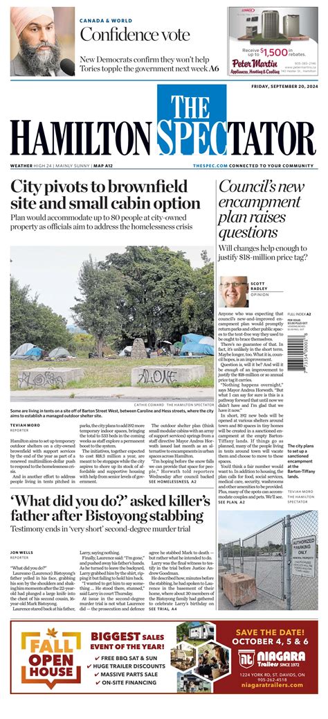 The Hamilton Spectator Newspaper Subscription Pressreader
