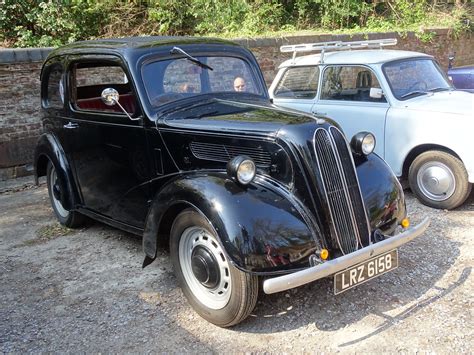 1950s Ford E93a Anglia Popular Saloon Brooklands Easter … Flickr