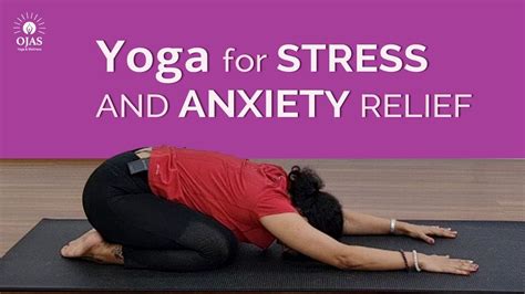 Yoga For Stress And Anxiety Relief Yoga From Home Youtube