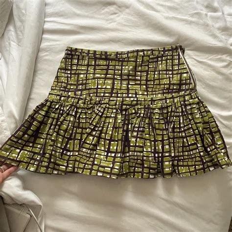 Short And Pleated Just Cavalli Skirt Never Worn Depop