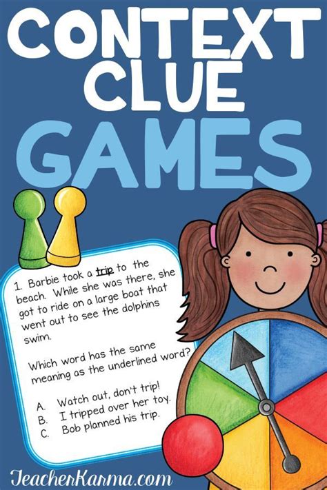 Play And Learn Context Clue Games That Are Perfect For Your Students