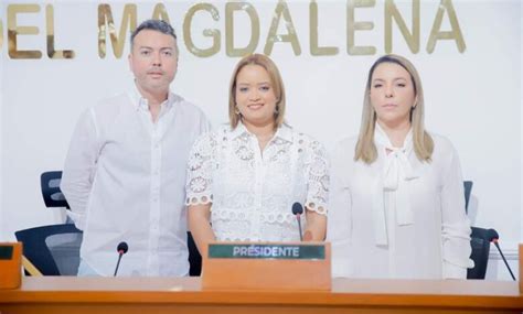 Así quedó conformada la Mesa Directiva de la Asamblea del Magdalena