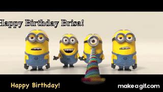 Minions Sing Happy Birthday on Make a GIF