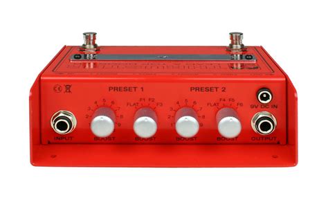 Pthruster Top Booster Effets Guitare Electrique Palmer