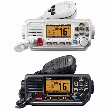 Icom Ic M Ge Vhf Marine Radio Quality Marine Electronics