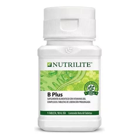 Vitamina B Plus Nutrilite Amway 90u Cuotas sin interés