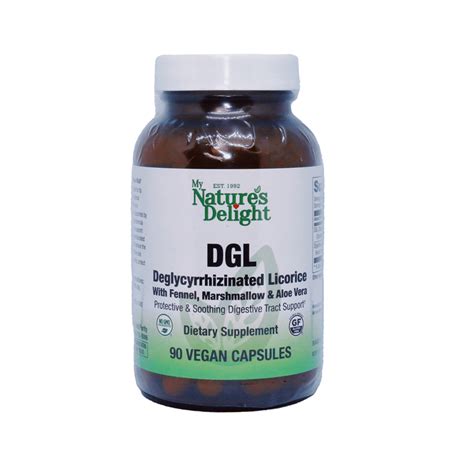 DGL Deglycyrrhizinated Licorice Caps - Digestive Support | My Nature's ...