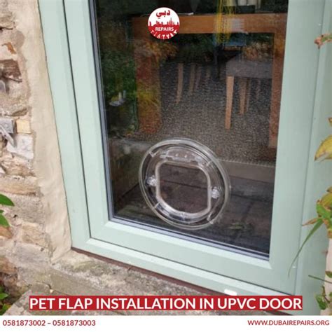 Pet Flap Installation In Upvc Door Dubai Repairs