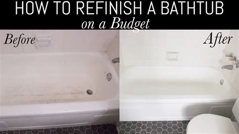 Diy Bathtub Refinishing Youtube / How To Reglaze And Refinish A Bathtub For 295 Step By Step ...