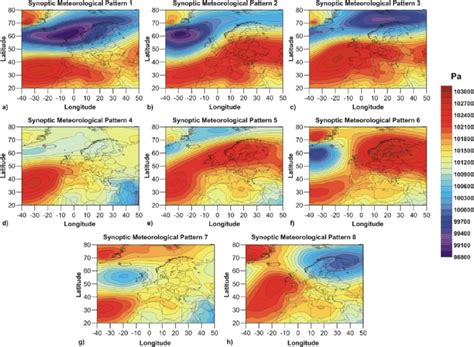 Synoptic Meteorological Patterns Smp Resulting From The Circulation Download Scientific