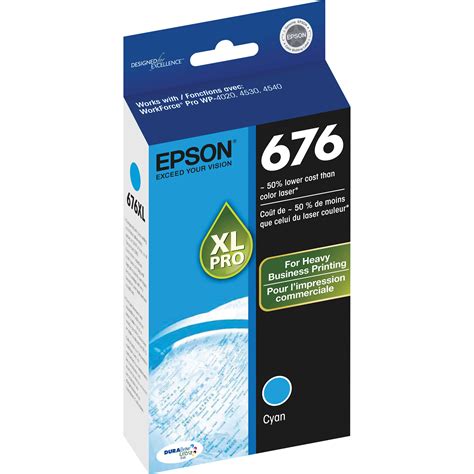 Epson Epson 676xl Cyan Ink Cartridge T676xl220 S Bandh Photo Video