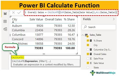 Power Bi Calculate How To Use Calculate Dax Function