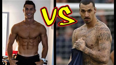 Cristiano Ronaldo Vs Zlatan Ibrahimovic Transformation 2018 Youtube