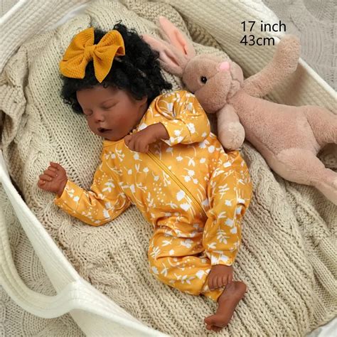 Finished Close Eyes Reborn Baby Dolls Realistic Newborn Baby Temu