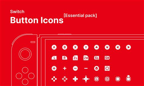 Switch Button Icons Essential Pack Figma