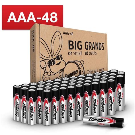 Energizer Max Alkaline Aaa Batteries 48 Pack At