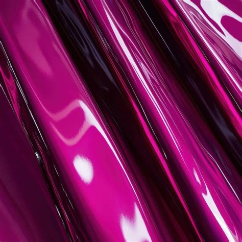 Shiny Plastic Surface With Bold Magenta Gloss Premium Ai Generated Image