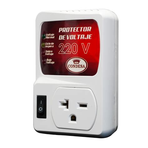 Protector De Voltaje 1 Toma 220V Condesa