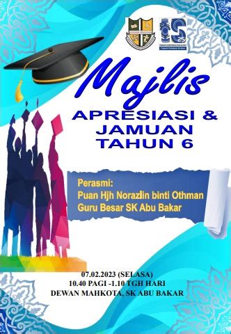 Buku Program Majlis Apresiasi Tahun 6 SK Abu Bakar Mimiharyatihashim