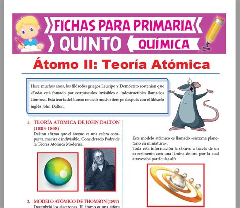 Teor A At Mica Para Quinto De Primaria Actividades Educativas