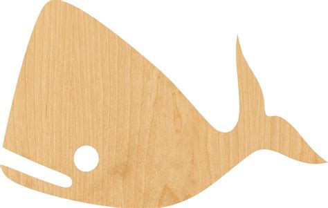 Whale Wooden Laser Cut Out Shape Great For Crafting Etsy