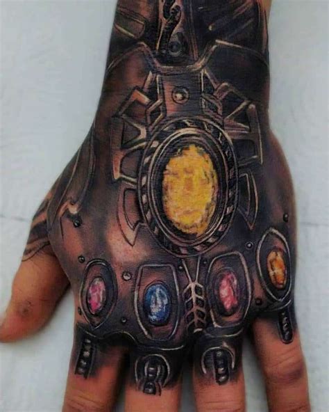 Discover 79+ thanos gauntlet tattoo super hot - in.coedo.com.vn