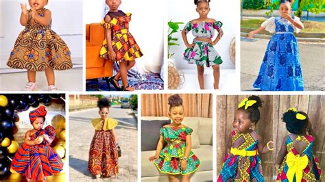 Ankara Dress Styles For Kids Cute Ankara Designs For Children Kids