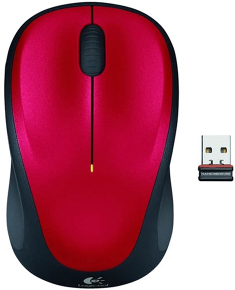 Мышь Logitech M235 Wireless Red (910-002496) – фото, отзывы ...