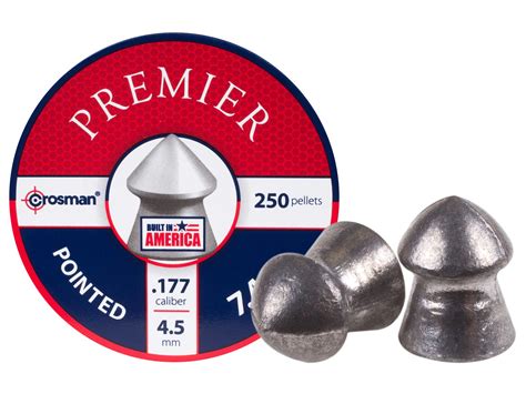 Crosman Hunting 177 Cal 7 4 Grains Pointed 250ct Air Gun Pellets