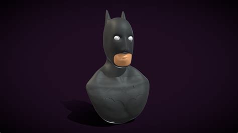 Bust Batman 3d Model By Caio Descolado Caiocraft1202 [e974d2c