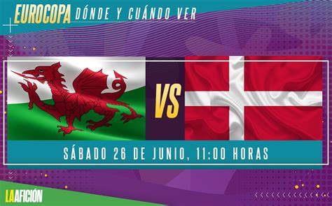 Dónde VER Gales vs Dinamarca Euro 2021 Grupo Milenio