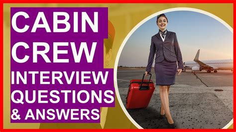 CABIN CREW Interview Questions And Answers PASS Your Cabin Crew