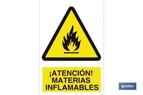 ¡atención Materias Inflamables Cofan