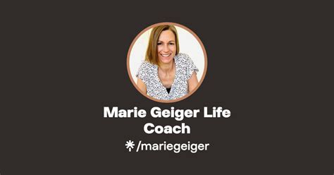 Marie Geiger Life Coach | Linktree