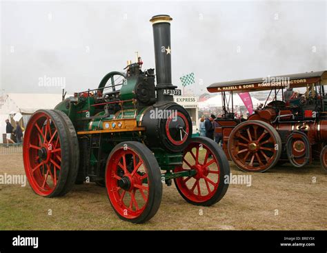 Steam Traction Engines At The Great Dorset Steam Fair Stock Photo Alamy